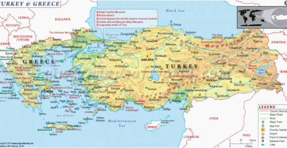 Map Of Turkey and Greece and Italy Map Of Turkey and Greece Beautiful Map Of Turkey and Greece Maps