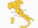 Map Of Tuscany and Umbria Italy Central Italian Cuisine