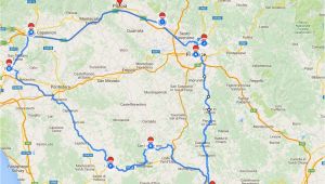 Map Of Tuscany and Umbria Italy Tuscany Itinerary See the Best Places In One Week Florence