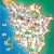 Map Of Tuscany In Italy toscana Map Italy Map Of Tuscany Italy Tuscany Map toscana Italy