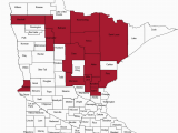 Map Of Twin Cities area Minnesota Indicator Dashboards Opioid Dashboard
