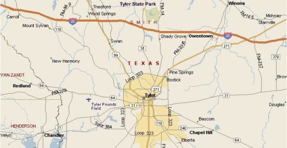 Map Of Tyler Texas Texas Piney Woods Region Tyler Texas area Map Various Pics