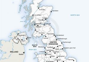 Map Of Uk and Europe Map Of United Kingdom Political Digital Vector Maps Map