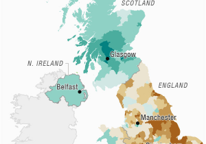 Map Of Uk and Ireland with Cities Money Hate and Hard Feelings Brexit Fallout Continues In