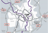 Map Of Universities In England Maps and Directions About the University the University Of York