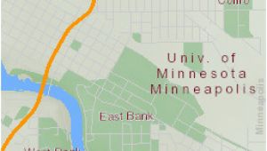 Map Of University Of Minnesota East Bank Campus Maps