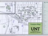 Map Of University Of north Texas University Of north Texas Campus Map 2014 15 Side 1 Of 2