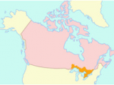 Map Of Upper and Lower Canada Upper Canada Wikipedia