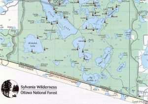 Map Of Upper Michigan and Wisconsin One Of My Favorites Sylvania Wilderness and Recreational area Upper