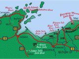 Map Of Upper Michigan and Wisconsin Superior Trails Waterfall Bagging Pinterest Wisconsin Map and