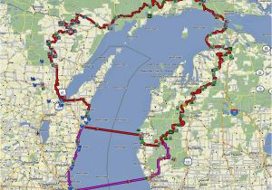 Map Of Upper Michigan and Wisconsin Wisconsin Michigan Adventure Trail Wmat 1100 Mile Dual Sport