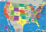 Map Of Us and Canada with Cities Map Of Arizona and California Cities California Map Major