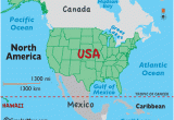 Map Of Usa Canada and Alaska United States Of America Usa Land Statistics and Landforms