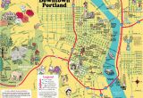 Map Of Usa Portland oregon Portland Bridges Map Map Of Portland Bridges oregon Usa