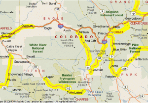 Map Of Vail Colorado and Surrounding areas Eagle Vail Colorado Colorado Map with Cities Vail Colorado Map