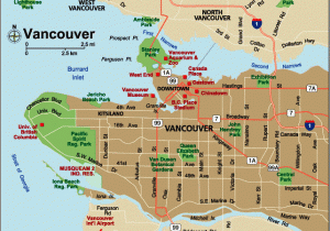 Map Of Vancouver island Canada Vancouver Canada Location Map