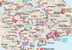 Map Of Venice Italy Neighborhoods Central Venice Most Popular Historical Sights Venice top tourist