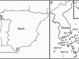 Map Of Vigo Spain Map Showing Collecting Localities In A Spain with the Vigo and