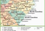 Map Of Virginia and north Carolina with Cities north Carolina State Maps Usa Maps Of north Carolina Nc