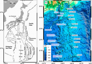 Map Of Volcanoes In Canada A Bathymetric Map Of the Eastern Philippine Sea Including the