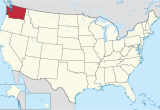 Map Of Washington and Canada Washington State Wikipedia