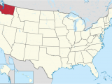 Map Of Washington and Canada Washington State Wikipedia