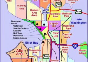 Map Of Washington State and oregon Map Of Seattle Washington Neighborhoods Many Of Our Neighborhoods
