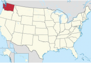 Map Of Washington State and oregon Washington State Wikipedia