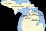 Map Of Weidman Michigan List Of Lakes Of Michigan Revolvy