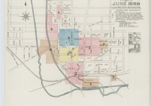 Map Of Wellington Colorado Sanborn Maps 1889 Ohio Library Of Congress