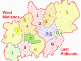 Map Of West Midlands England Midlands Wikipedia