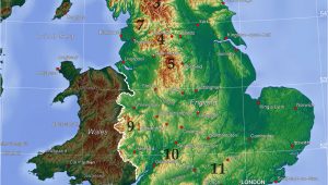 Map Of West Midlands England Mountains and Hills Of England Wikipedia
