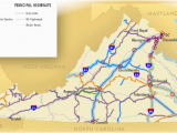 Map Of West Virginia and Ohio Railroads Of Virginia