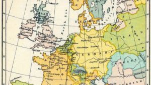 Map Of Western Europ Map Of Western Europe In the Time Of Elizabeth