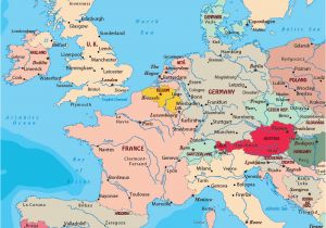 Map Of Western Europe Cities 64 Punctual West Europe Map with Cities