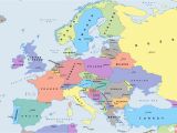 Map Of Western Europe with Capitals 25 Categorical Map Of Eastern Europe and Capitals