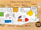 Map Of Western Michigan University Valley Dining Center Dining Services Western Michigan University