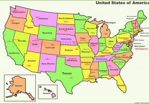 Map Of Western Us and Canada United States Names Accurate Maps