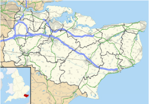 Map Of Whitstable Kent England List Of Settlements In Kent by Population Wikipedia