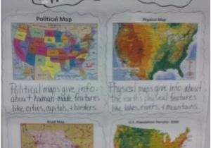 Map Of Willis Texas Types Of Maps Anchor Chart for Students to Refer to Helpful for Our