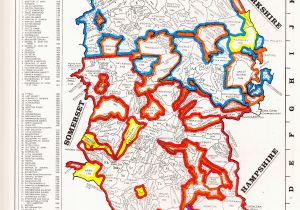 Map Of Wiltshire County England Wiltshire Main Page