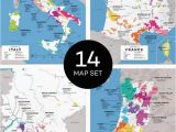 Map Of Wine Regions In Italy Maps Major Wine Countries Set In 2019 From Our Official Store