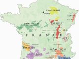 Map Of Wine Regions Of France Wine Map Of France In 2019 Places France Map Wine
