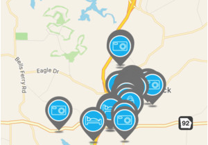 Map Of Woodstock Georgia Visit Woodstock On the App Store