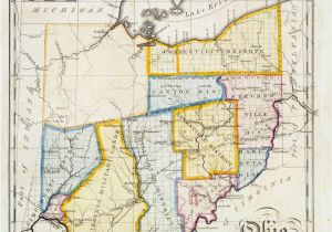 Map Of Youngstown Ohio John Melish Map Of Ohio Ohio History Genealogy Pinterest