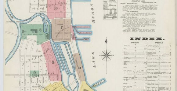 Map Of Ypsilanti Michigan Map 1800 to 1899 Michigan Library Of Congress