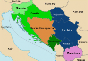 Map Of Yugoslavia In Europe Yugoslav Wars Wikipedia