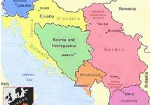 Map Of Yugoslavia In Europe Yugoslavia
