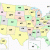 Map Of Zip Codes In Colorado Nanpa area Code Map