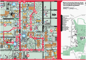 Map Oxford Ohio Ohio Colleges and Universities Map Oxford Campus Maps Miami